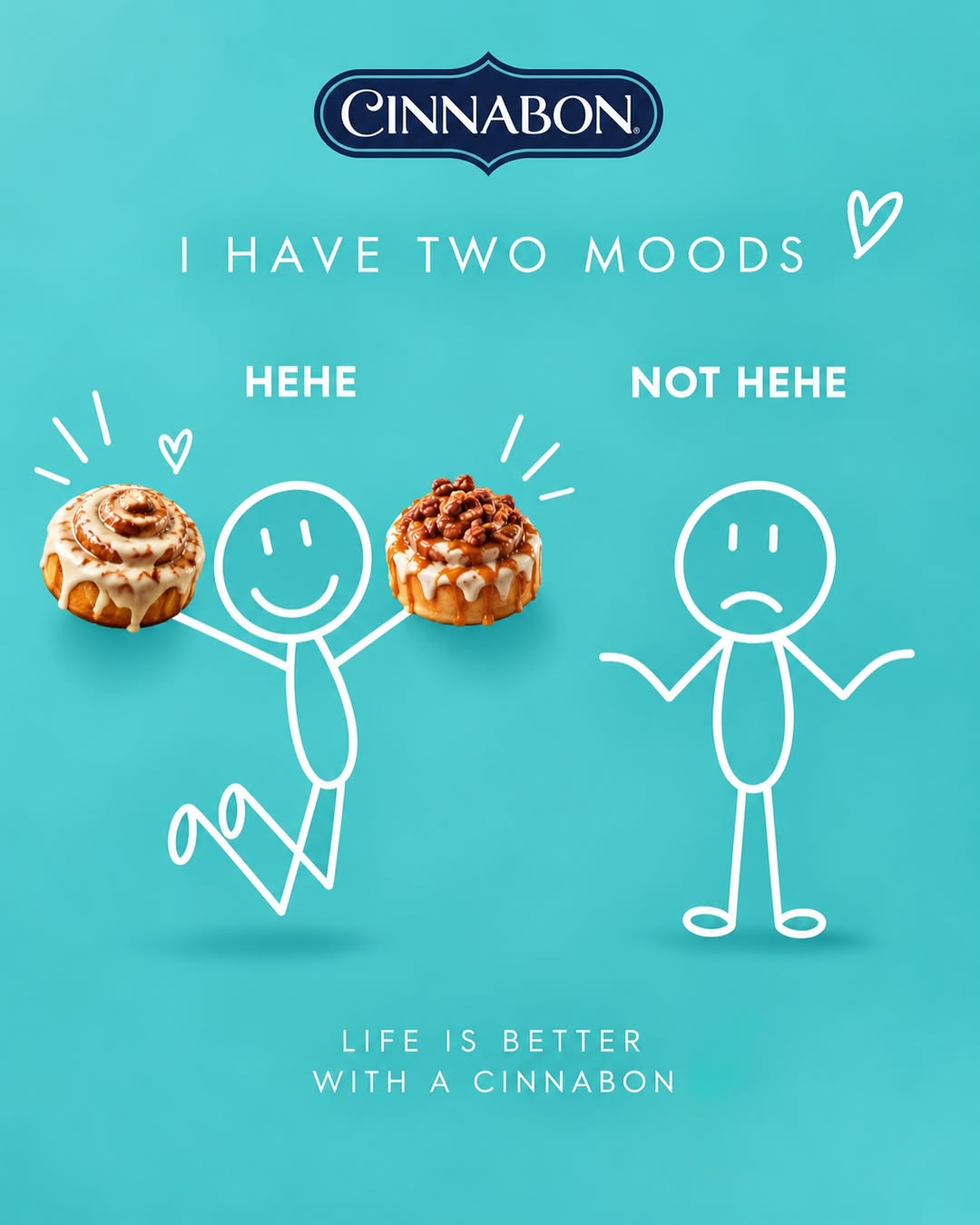 Příspěvek Cinnabon na Instagramu